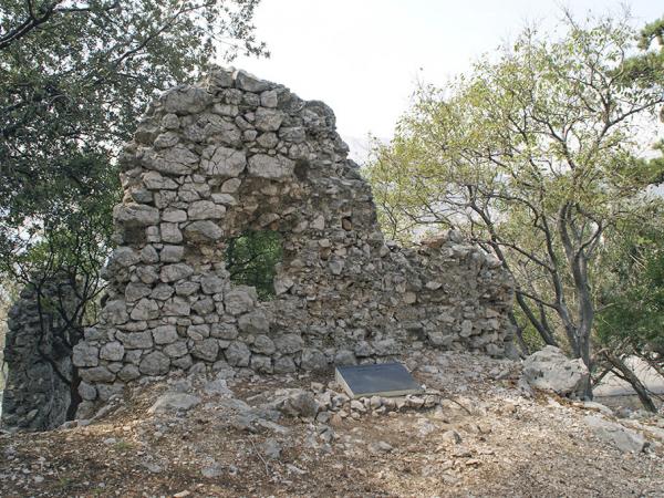 Zbytky pevnosti v Bašce